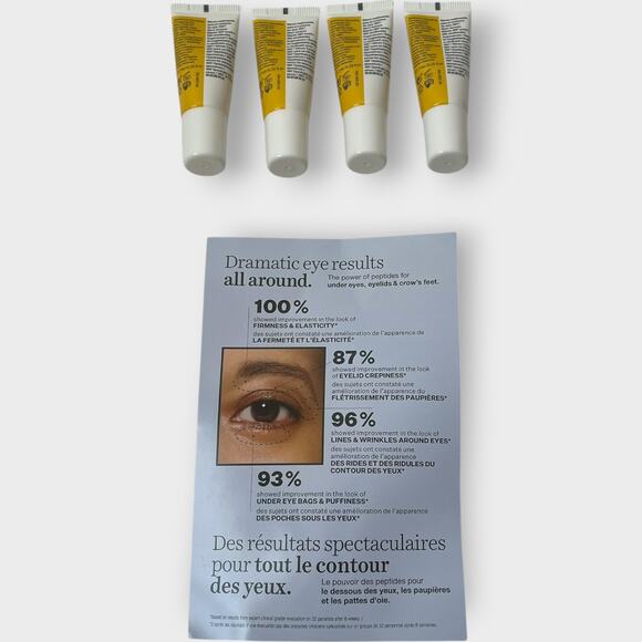 StriVectin Peptight 360 Tightening Eye Serum Mini Travel Size .25oz Set of 4 - Picture 4 of 6